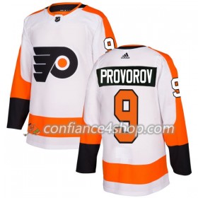 Adidas Maillot de Hockey Philadelphia Flyers Ivan Provorov 9 2017-2018 Blanc Authentic - Homme
